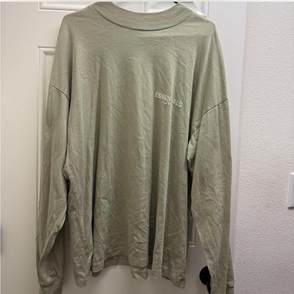Fear of God Essentials Sage Long Sleeve Tee
